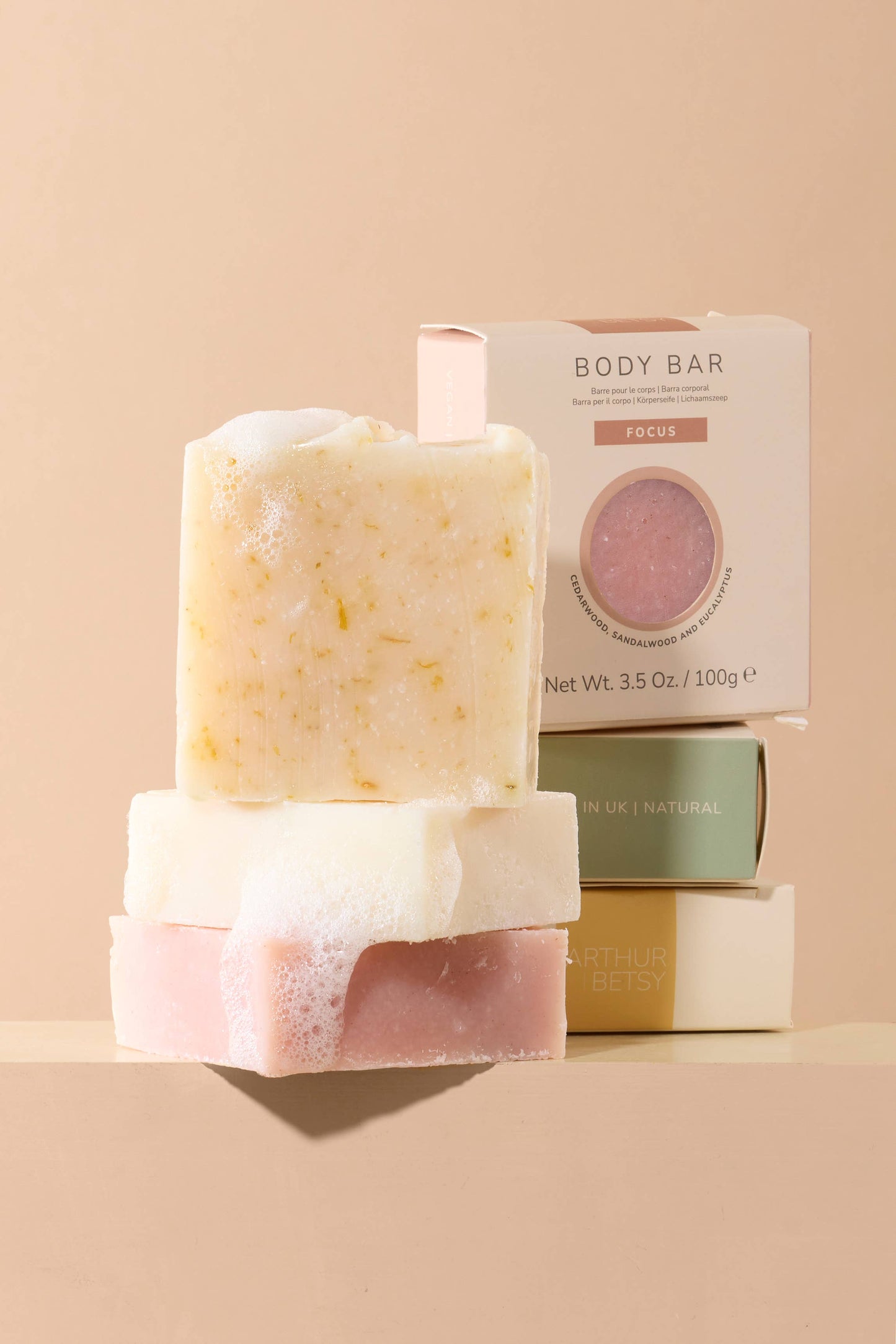 Handmade soap bar - Focus, natural soap, body bar 